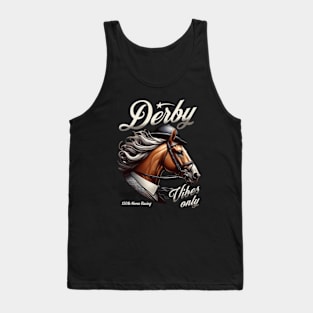 Derby Vibes Only 150th Horse Racing Tank Top